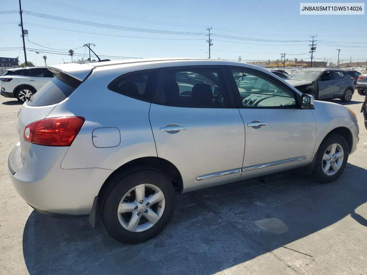 2013 Nissan Rogue S VIN: JN8AS5MT1DW514026 Lot: 68868814