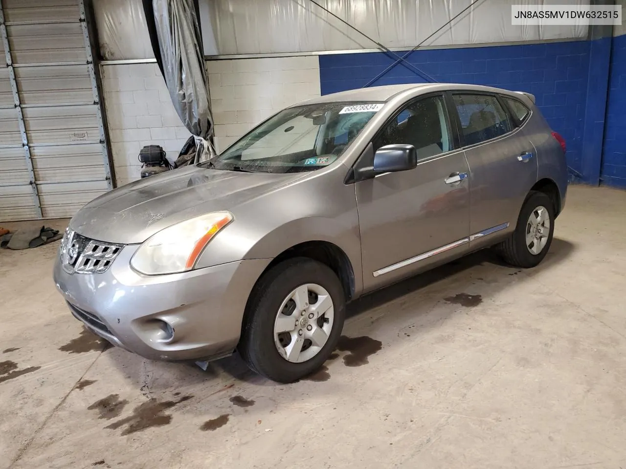 2013 Nissan Rogue S VIN: JN8AS5MV1DW632515 Lot: 68928834