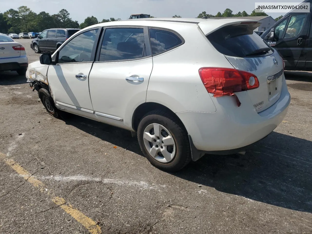 2013 Nissan Rogue S VIN: JN8AS5MTXDW043042 Lot: 69060154