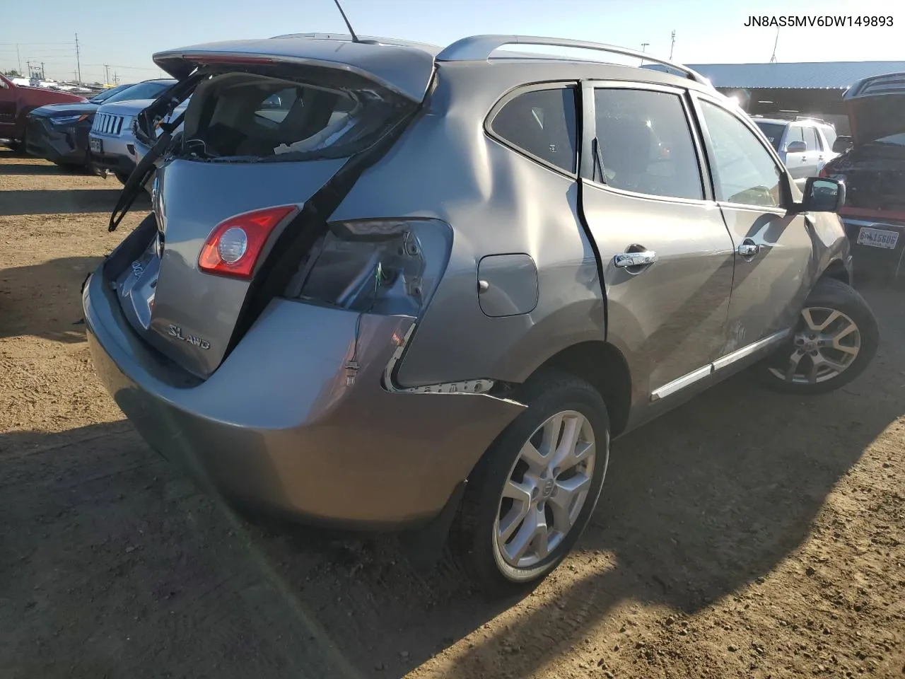 2013 Nissan Rogue S VIN: JN8AS5MV6DW149893 Lot: 69101014