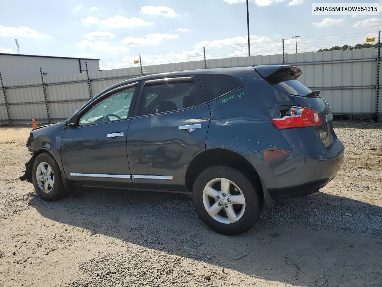 2013 Nissan Rogue S VIN: JN8AS5MTXDW554315 Lot: 69118634