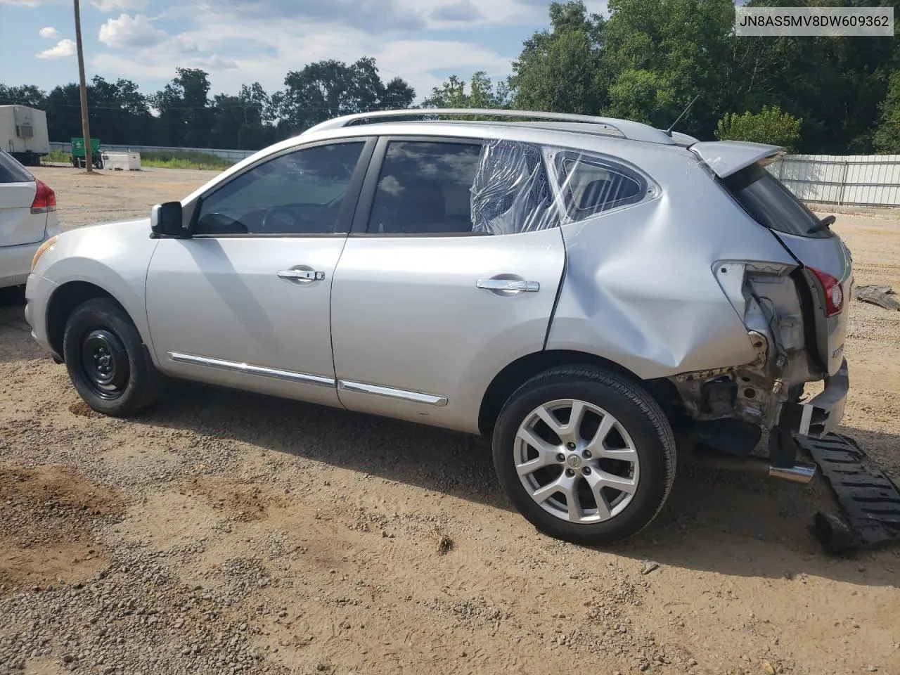 2013 Nissan Rogue S VIN: JN8AS5MV8DW609362 Lot: 69202574