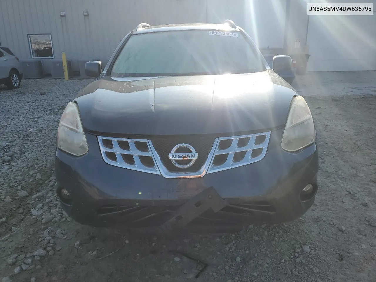 2013 Nissan Rogue S VIN: JN8AS5MV4DW635795 Lot: 69233454