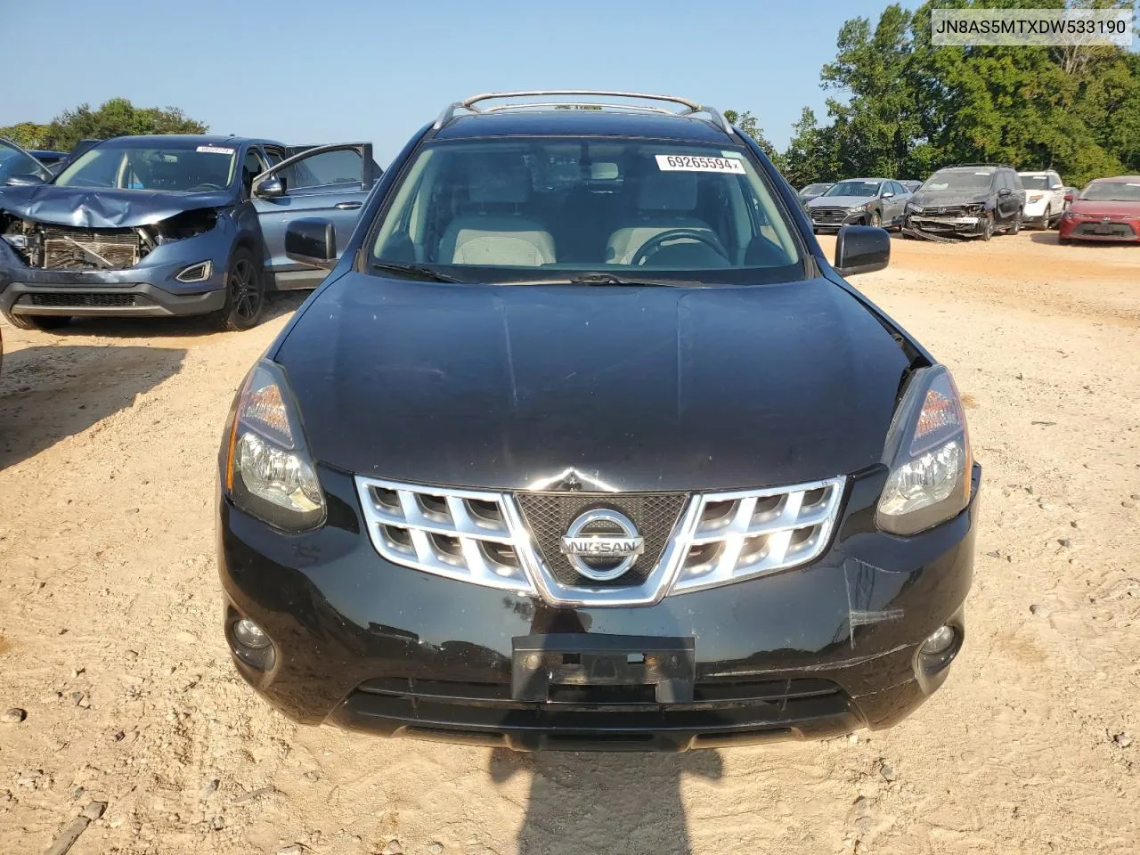 2013 Nissan Rogue S VIN: JN8AS5MTXDW533190 Lot: 69265594