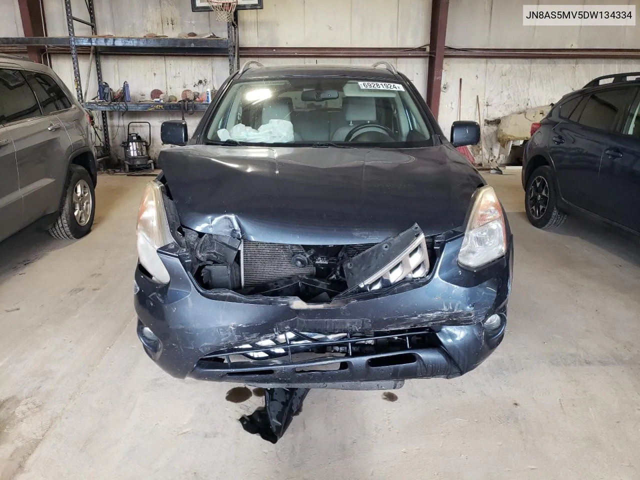 2013 Nissan Rogue S VIN: JN8AS5MV5DW134334 Lot: 69281924