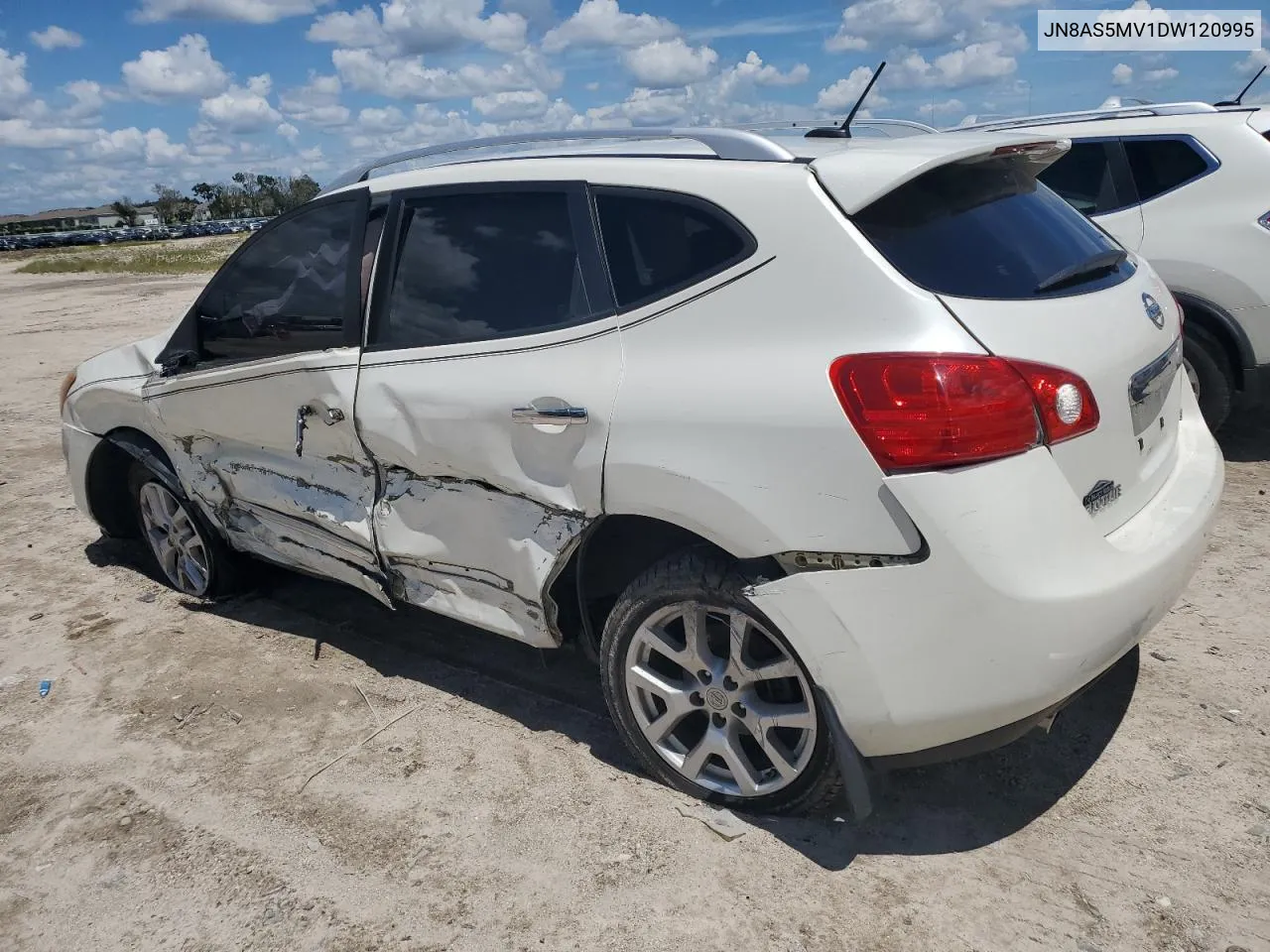 2013 Nissan Rogue S VIN: JN8AS5MV1DW120995 Lot: 69361174