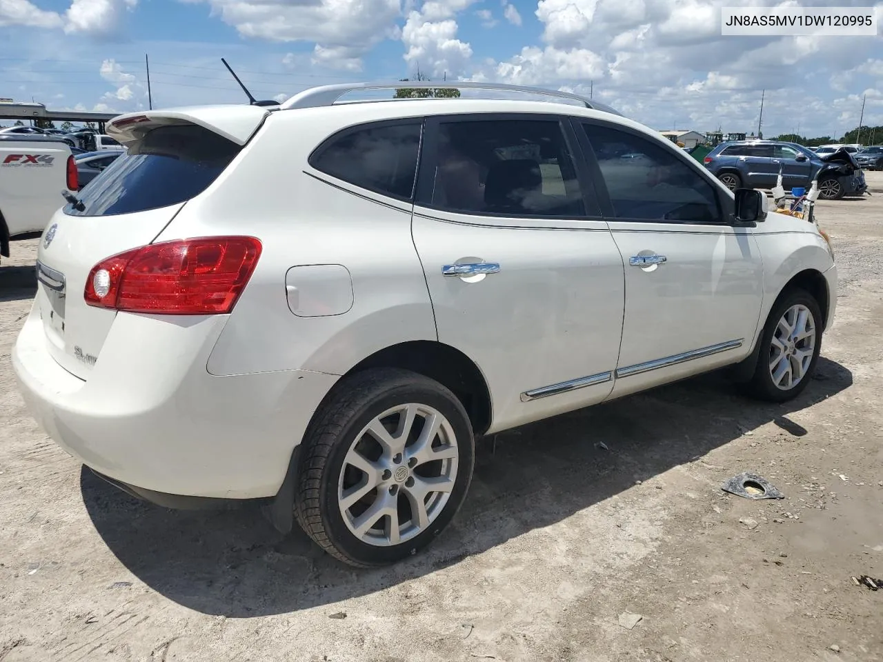 2013 Nissan Rogue S VIN: JN8AS5MV1DW120995 Lot: 69361174