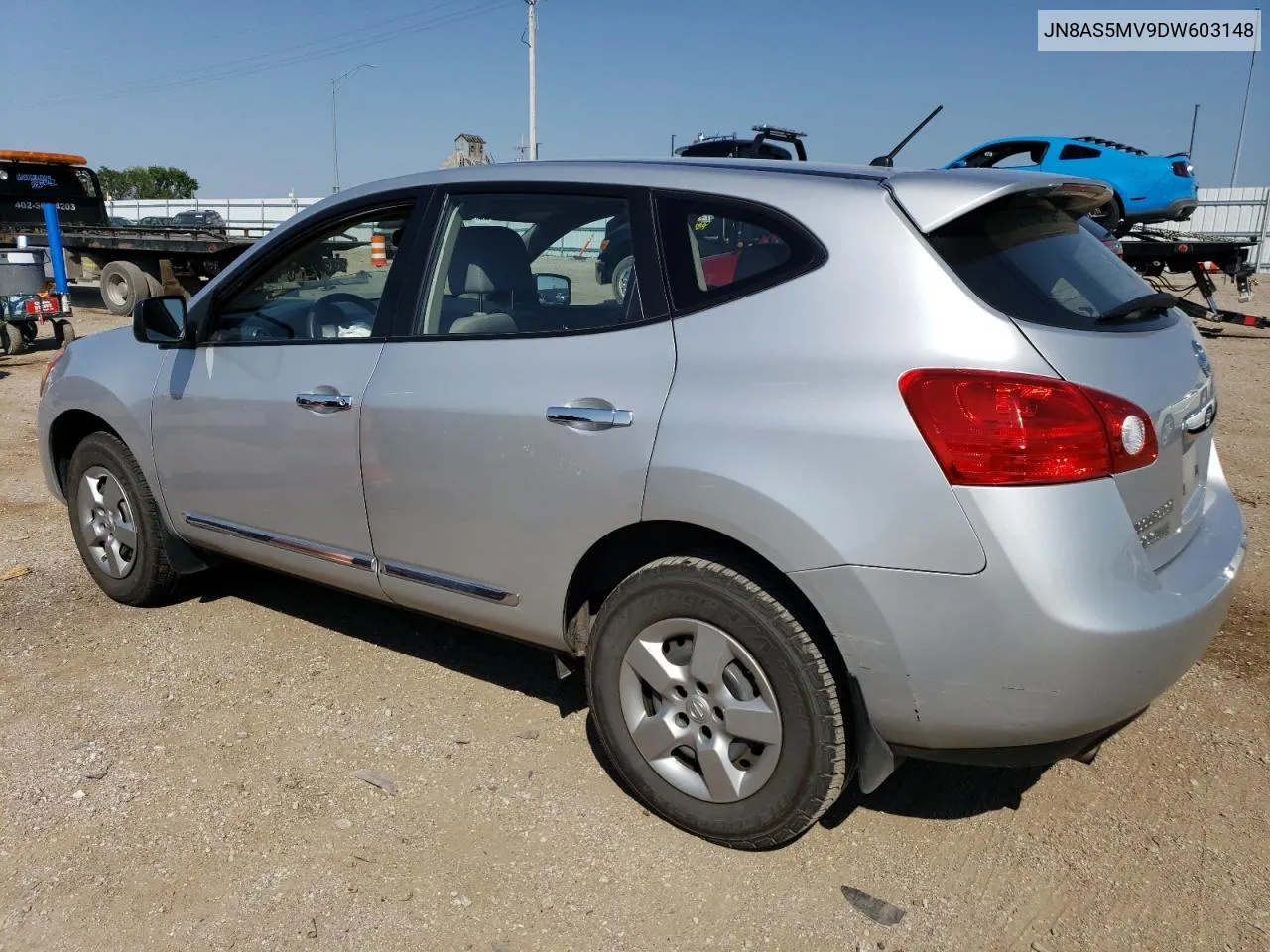 2013 Nissan Rogue S VIN: JN8AS5MV9DW603148 Lot: 69423404