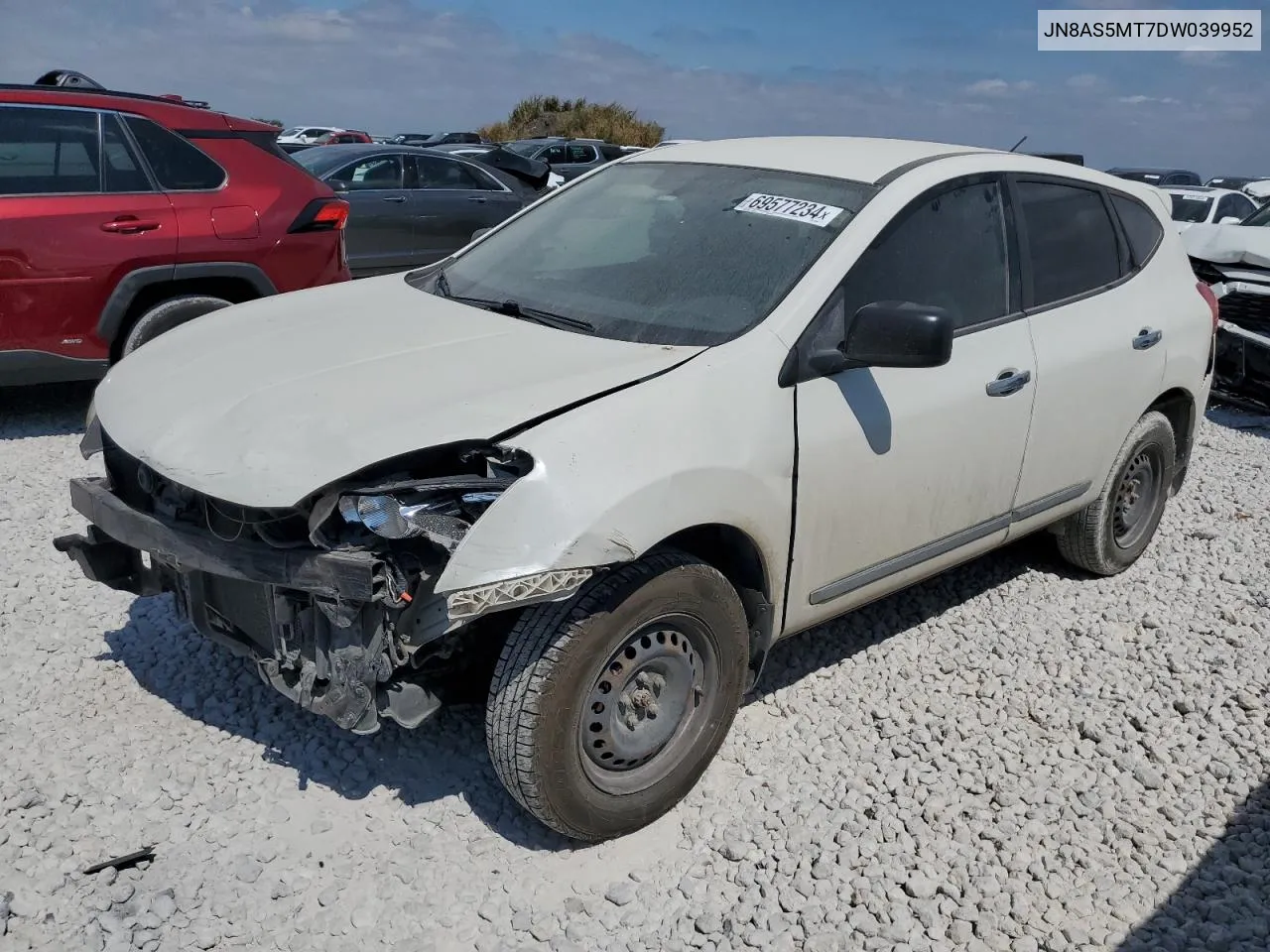 2013 Nissan Rogue S VIN: JN8AS5MT7DW039952 Lot: 69577234