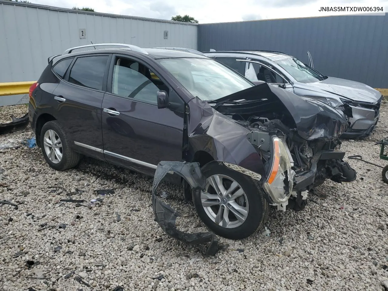 2013 Nissan Rogue S VIN: JN8AS5MTXDW006394 Lot: 69599794