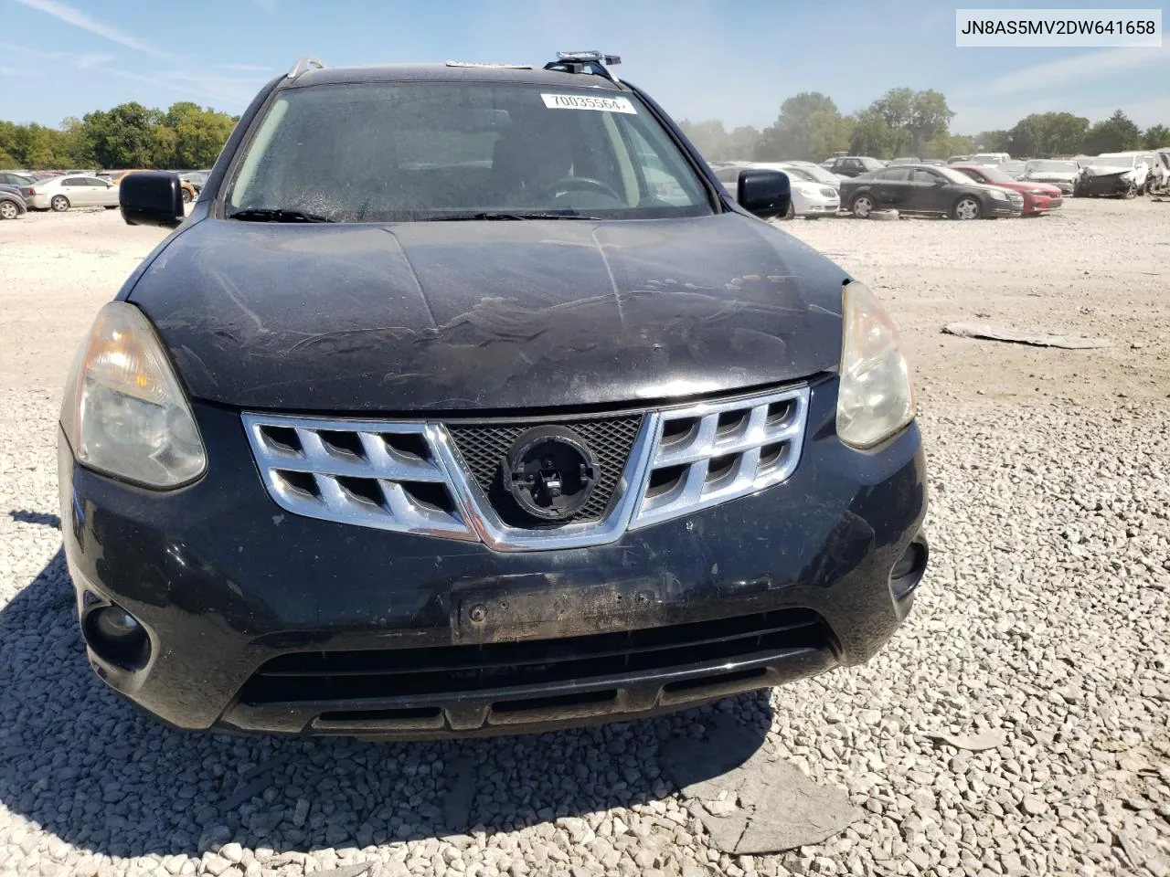 JN8AS5MV2DW641658 2013 Nissan Rogue S