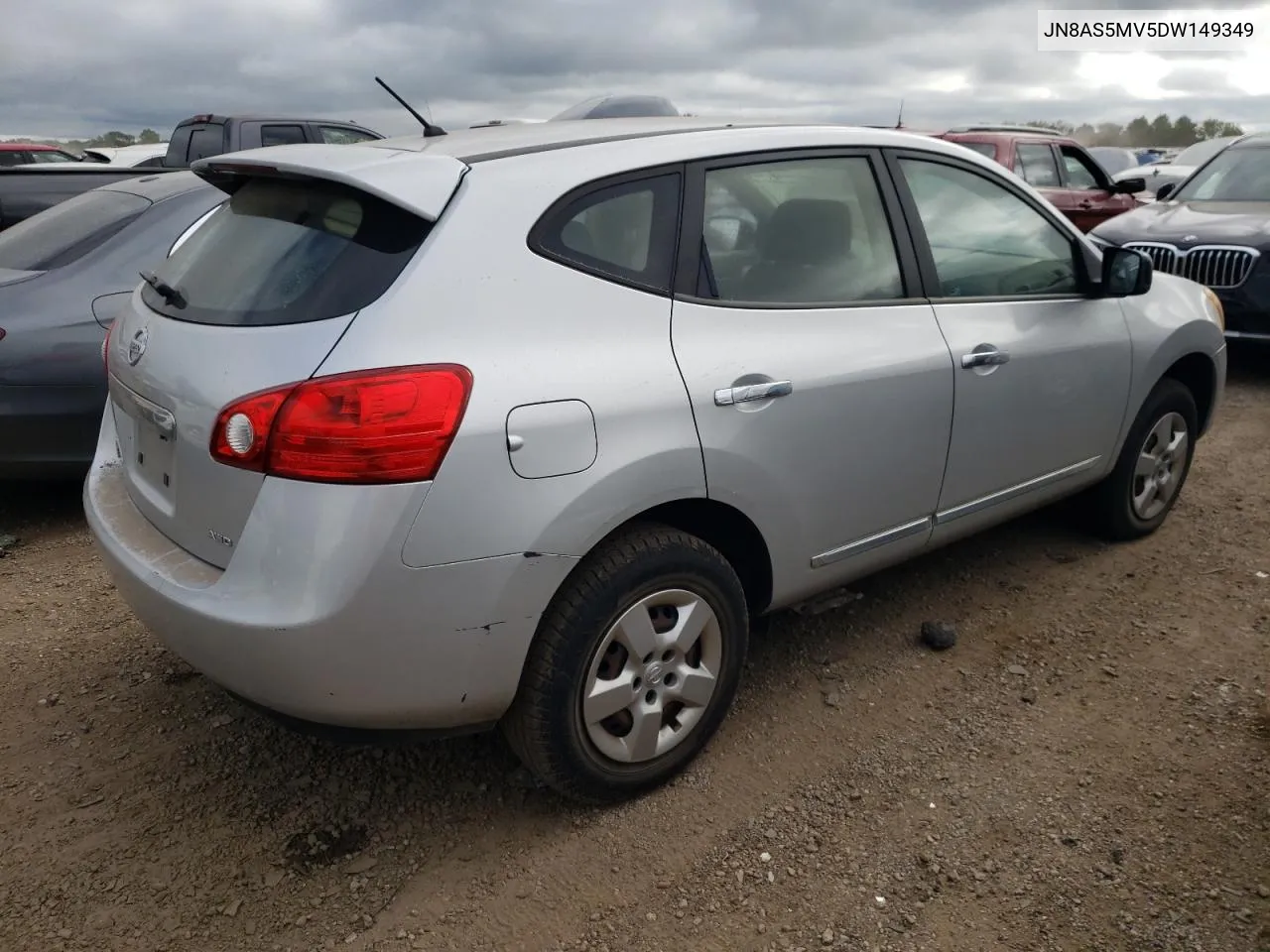 JN8AS5MV5DW149349 2013 Nissan Rogue S