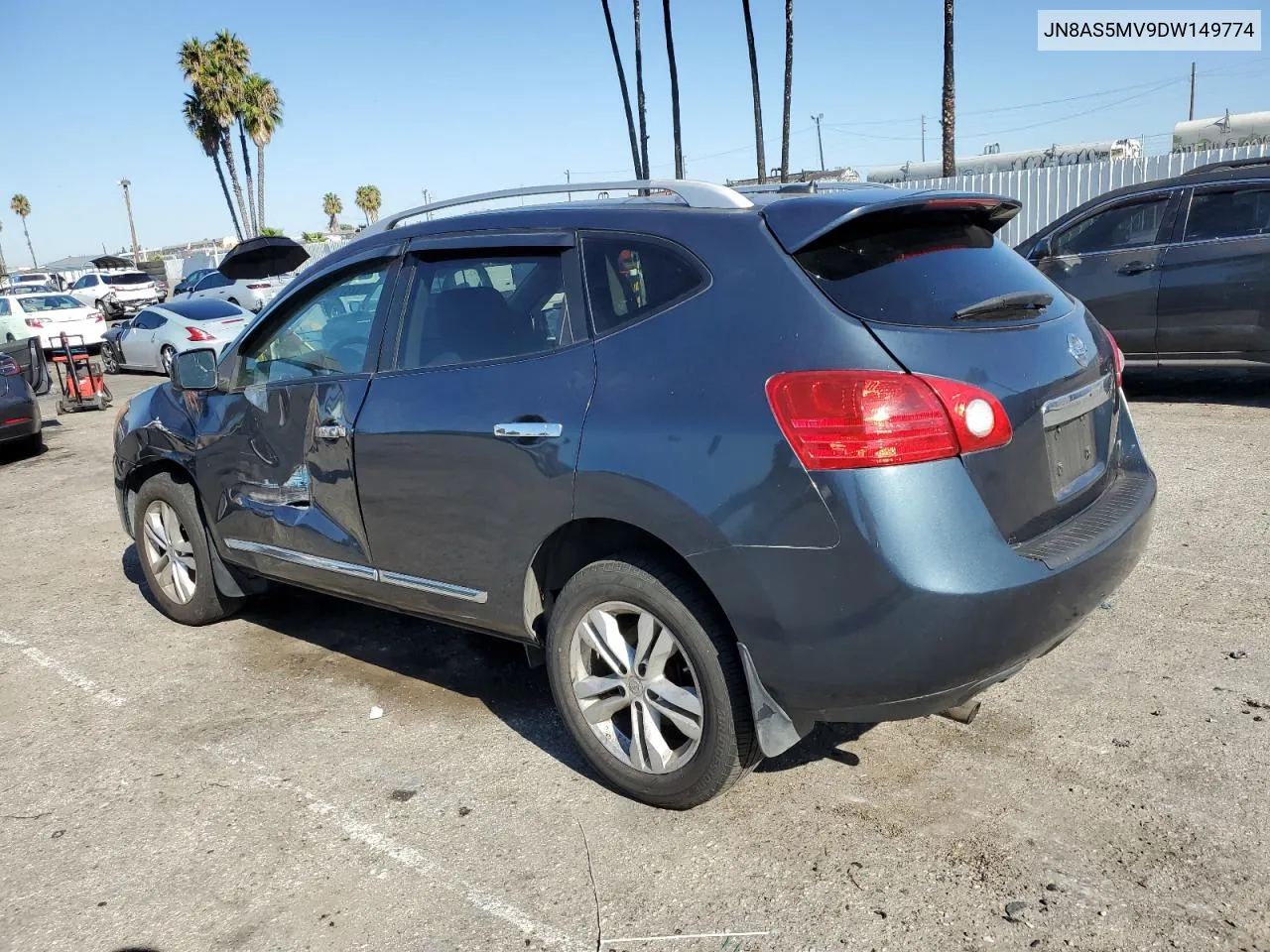 2013 Nissan Rogue S VIN: JN8AS5MV9DW149774 Lot: 70287784