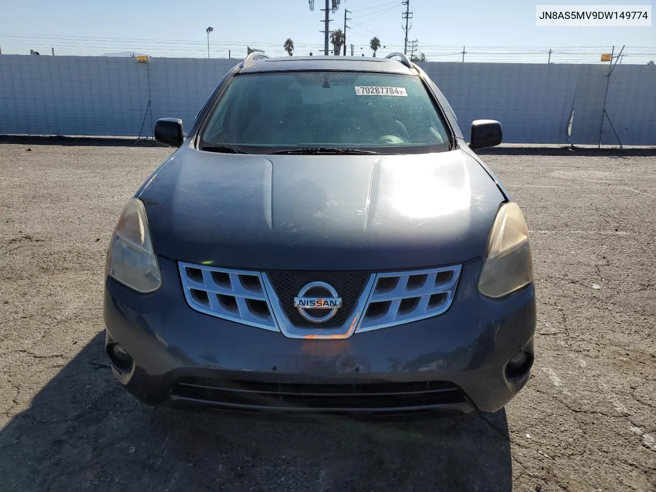 2013 Nissan Rogue S VIN: JN8AS5MV9DW149774 Lot: 70287784