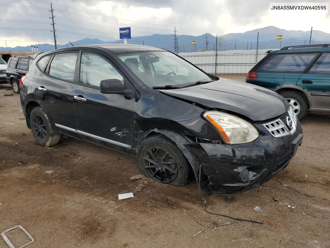 2013 Nissan Rogue S VIN: JN8AS5MVXDW640595 Lot: 70539214