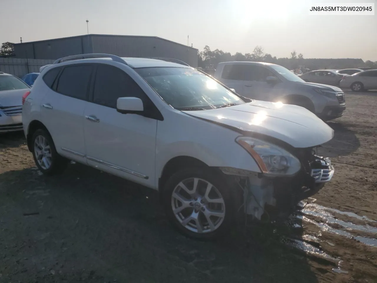 2013 Nissan Rogue S VIN: JN8AS5MT3DW020945 Lot: 70788024