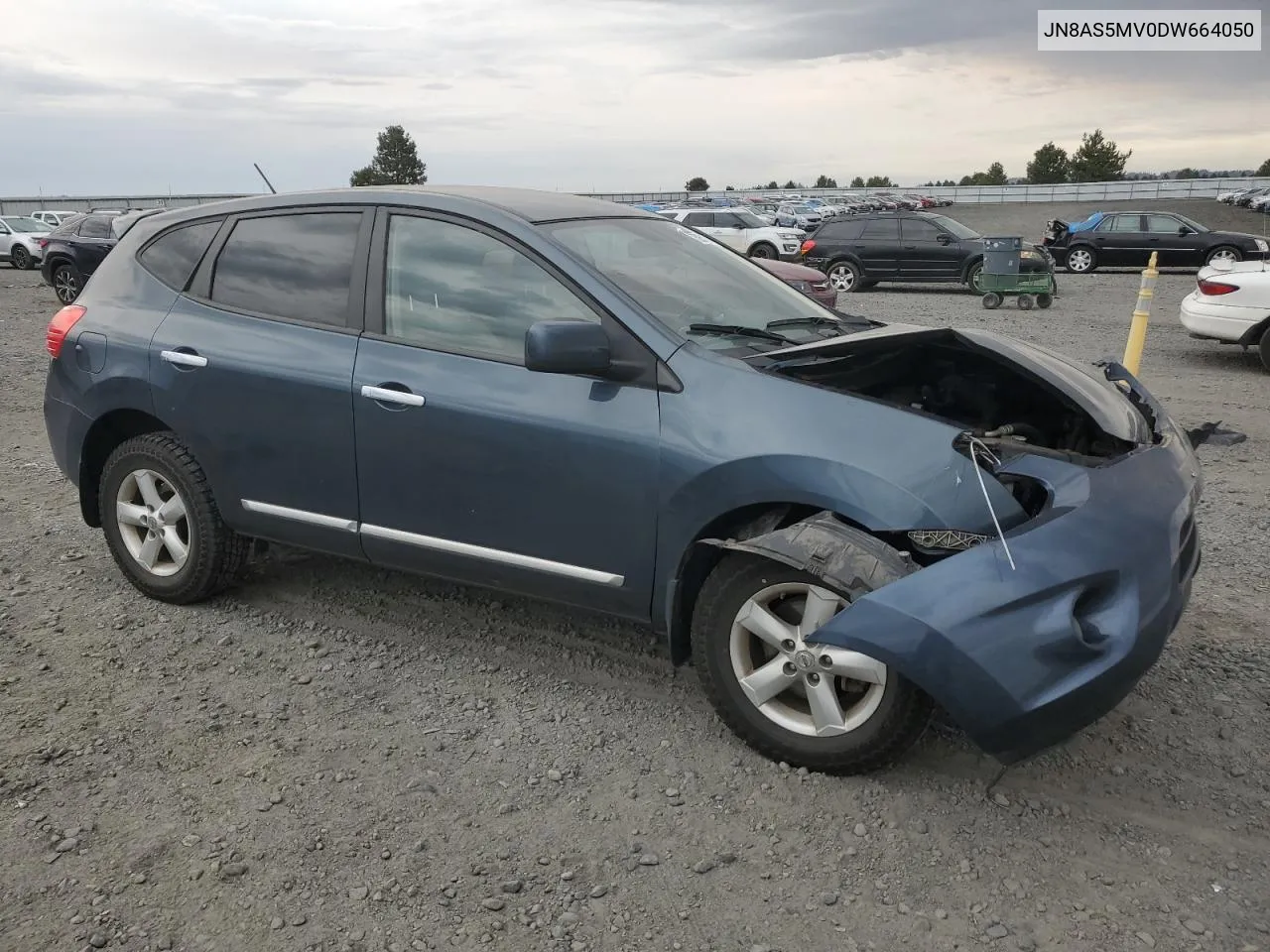 2013 Nissan Rogue S VIN: JN8AS5MV0DW664050 Lot: 70854864