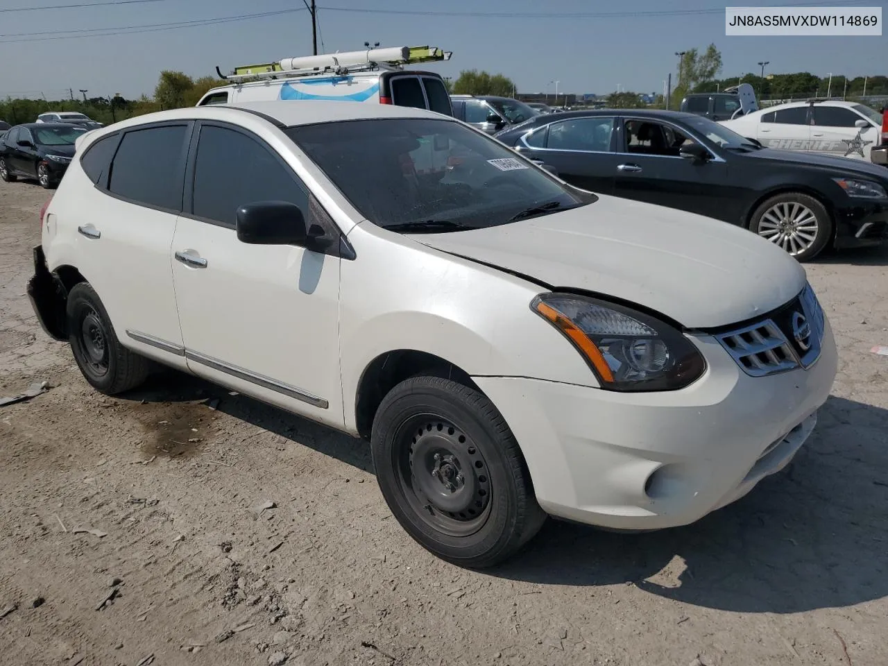 JN8AS5MVXDW114869 2013 Nissan Rogue S