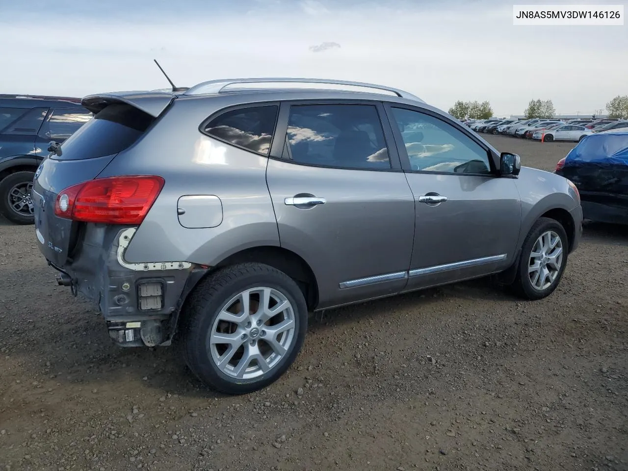 2013 Nissan Rogue S VIN: JN8AS5MV3DW146126 Lot: 71071624