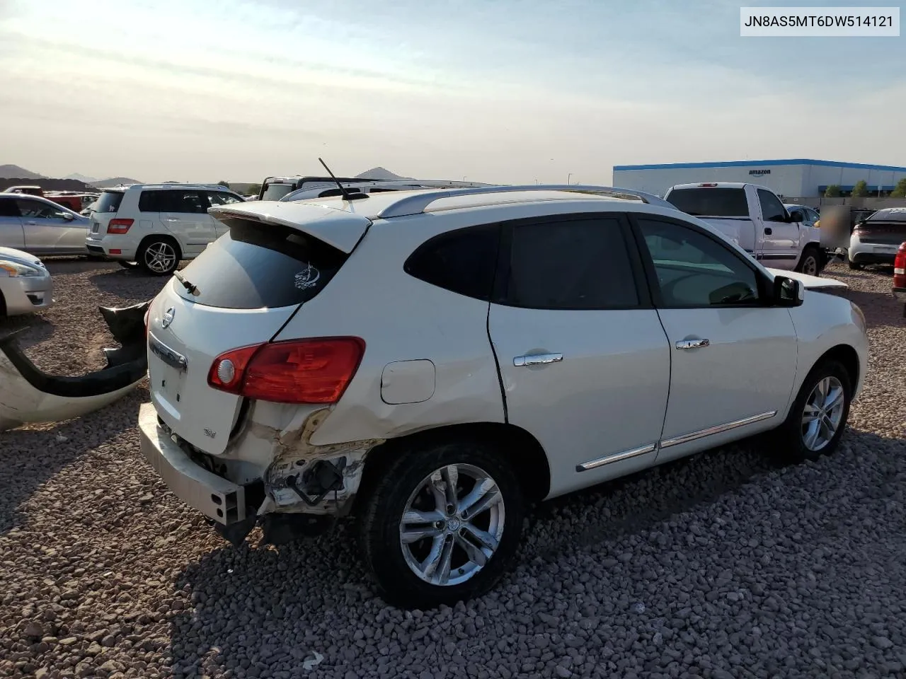 2013 Nissan Rogue S VIN: JN8AS5MT6DW514121 Lot: 71169354