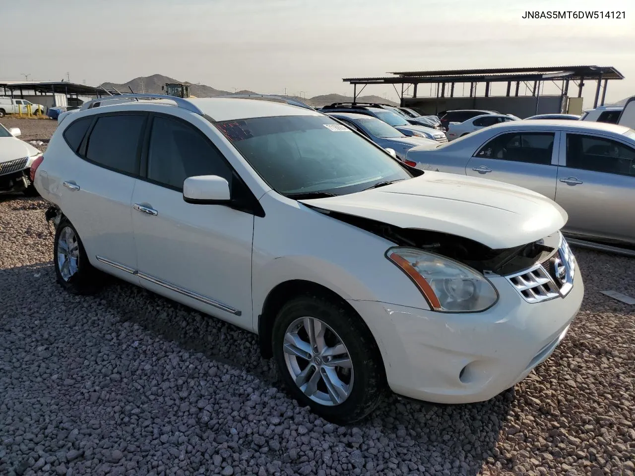 2013 Nissan Rogue S VIN: JN8AS5MT6DW514121 Lot: 71169354