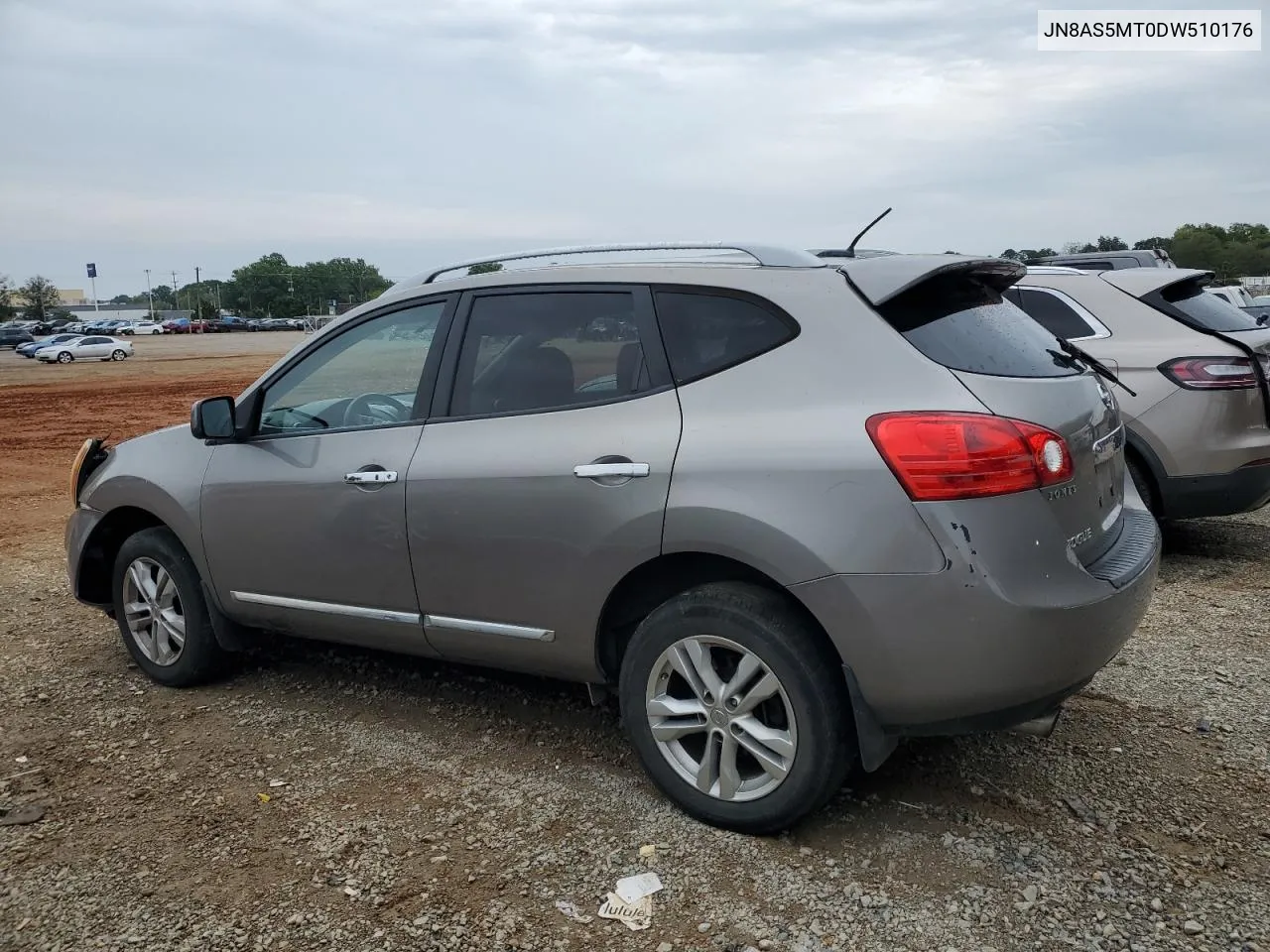 2013 Nissan Rogue S VIN: JN8AS5MT0DW510176 Lot: 71248364