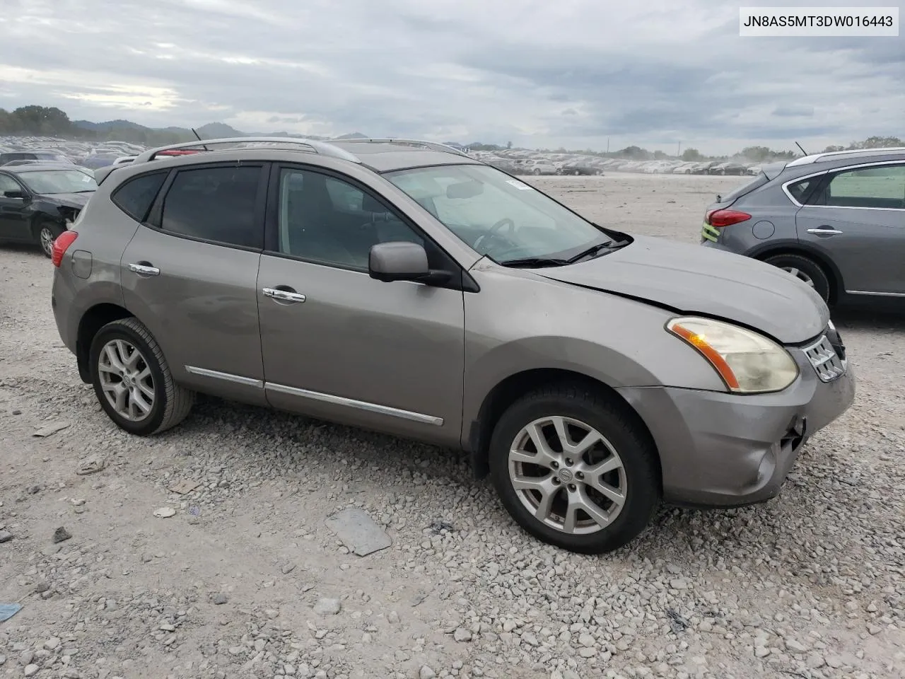 2013 Nissan Rogue S VIN: JN8AS5MT3DW016443 Lot: 71530794