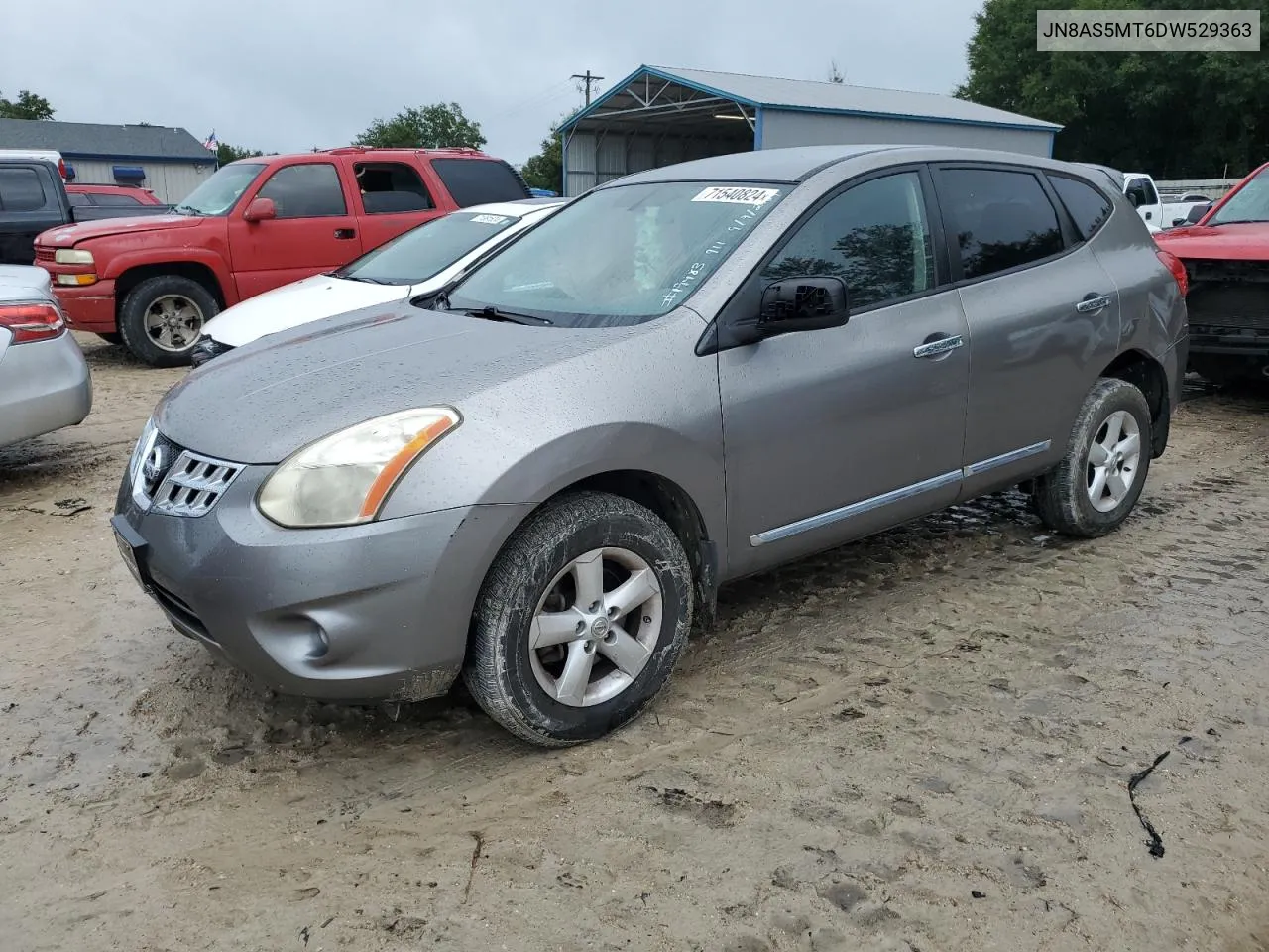 2013 Nissan Rogue S VIN: JN8AS5MT6DW529363 Lot: 71540824