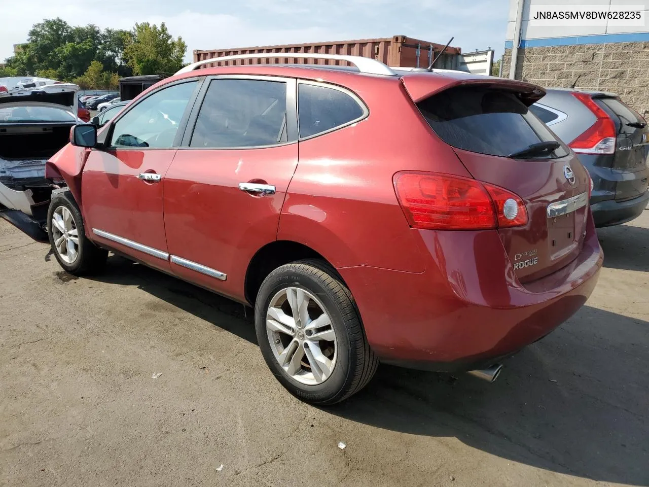 JN8AS5MV8DW628235 2013 Nissan Rogue S