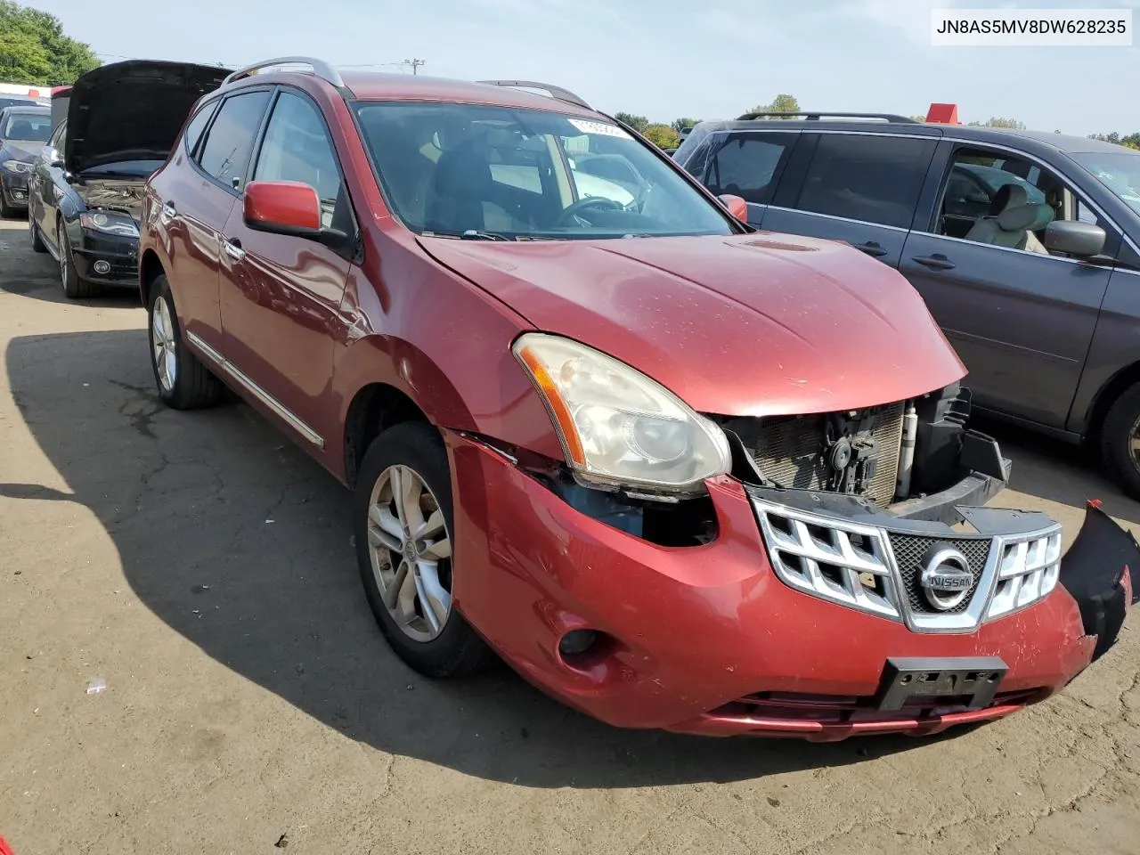 2013 Nissan Rogue S VIN: JN8AS5MV8DW628235 Lot: 71605824