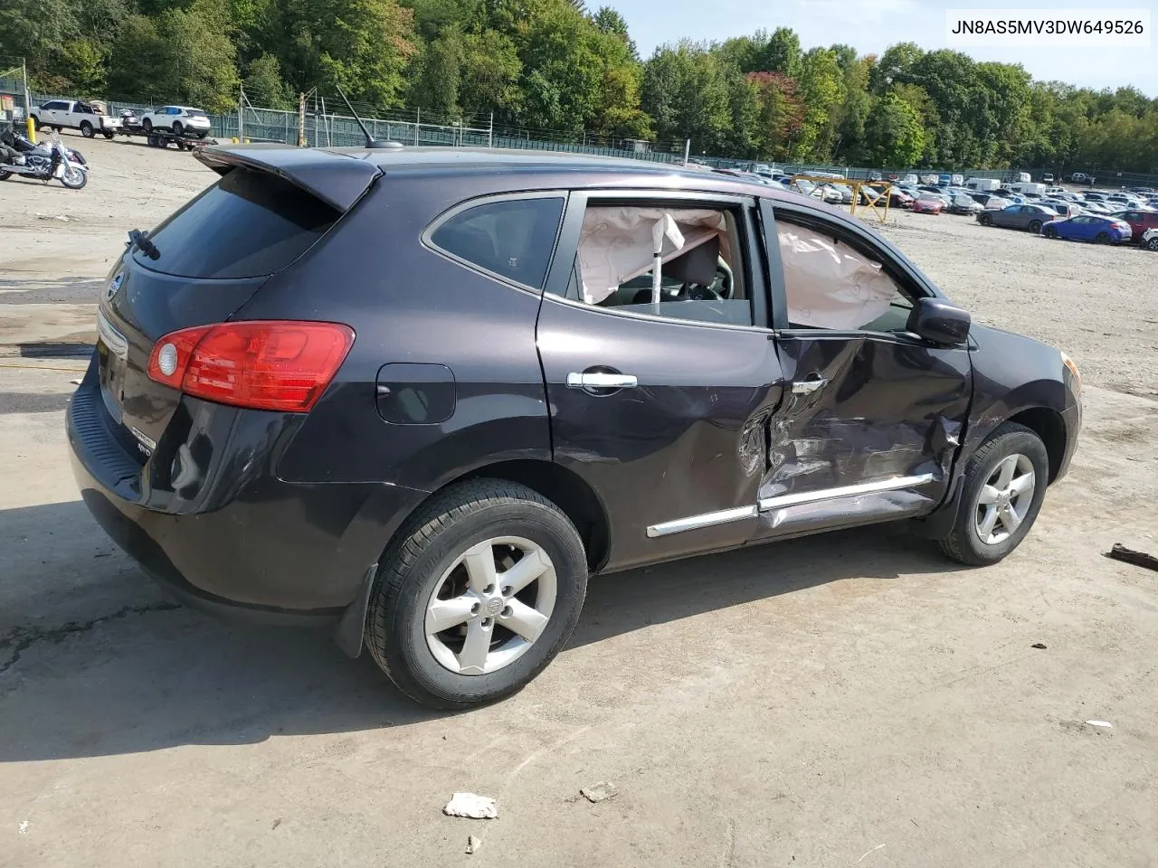 2013 Nissan Rogue S VIN: JN8AS5MV3DW649526 Lot: 71680494