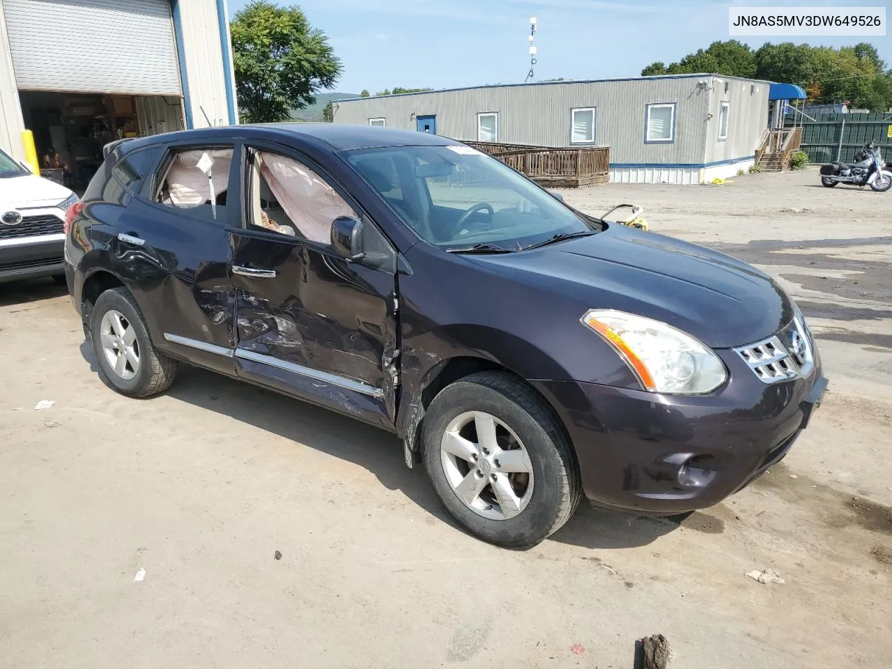 2013 Nissan Rogue S VIN: JN8AS5MV3DW649526 Lot: 71680494