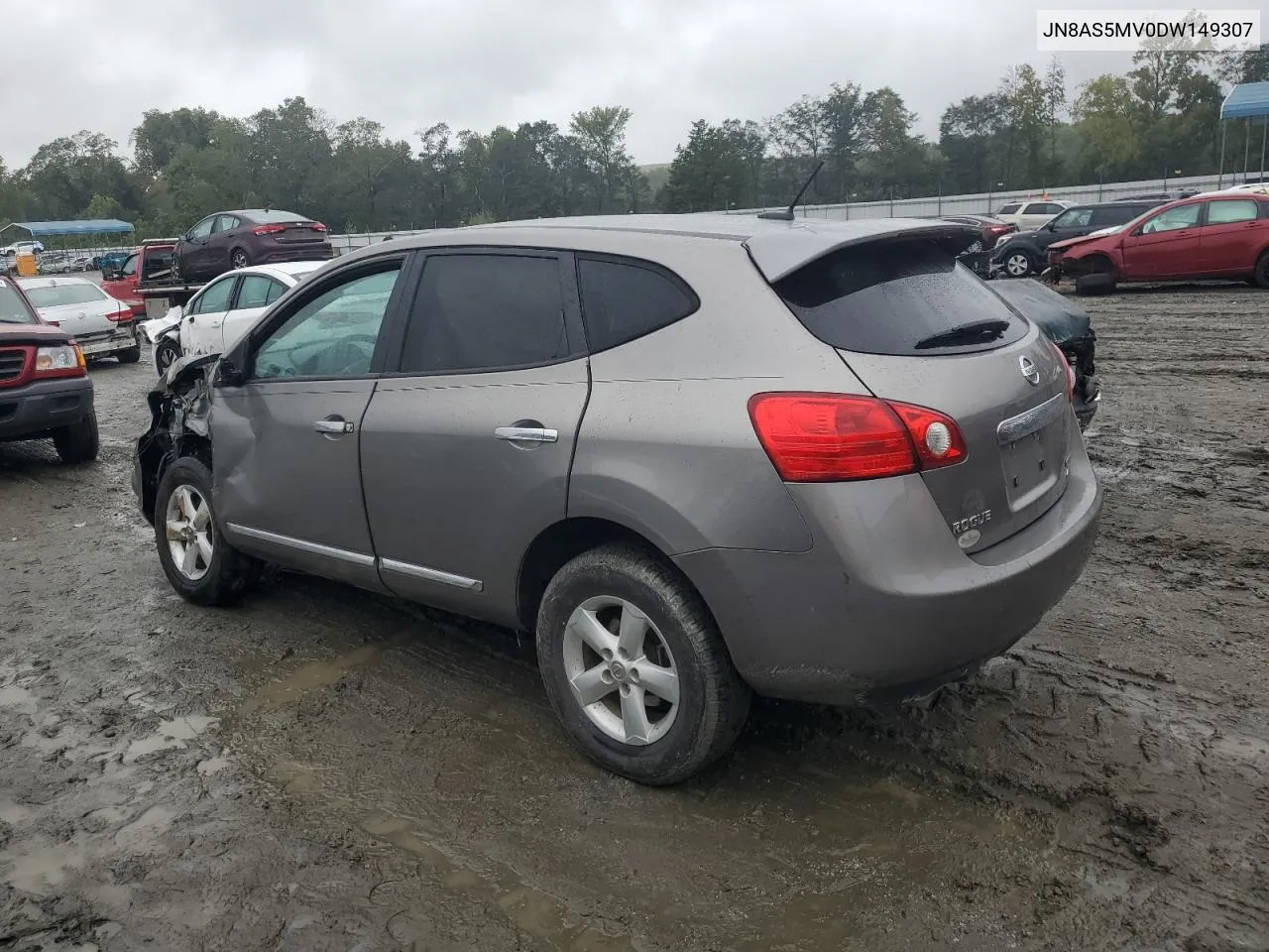 2013 Nissan Rogue S VIN: JN8AS5MV0DW149307 Lot: 71754704