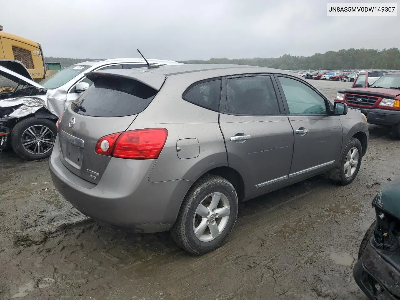 2013 Nissan Rogue S VIN: JN8AS5MV0DW149307 Lot: 71754704