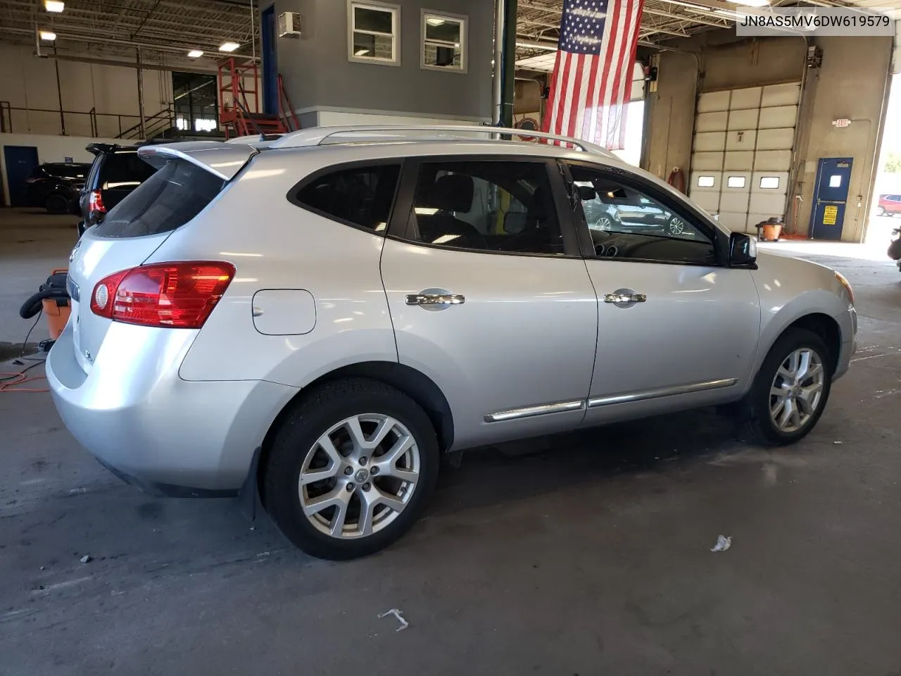 2013 Nissan Rogue S VIN: JN8AS5MV6DW619579 Lot: 71763514