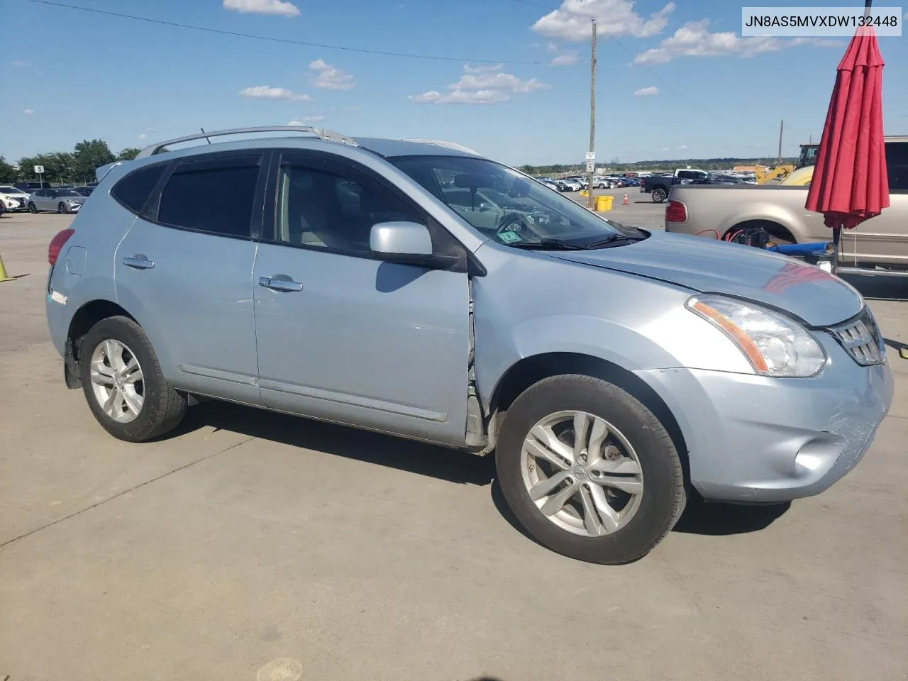 2013 Nissan Rogue S VIN: JN8AS5MVXDW132448 Lot: 71776814