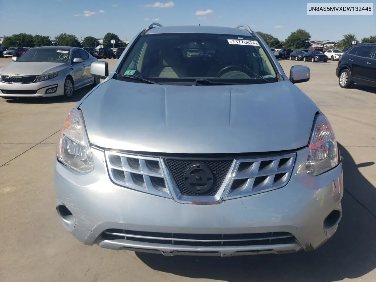 2013 Nissan Rogue S VIN: JN8AS5MVXDW132448 Lot: 71776814