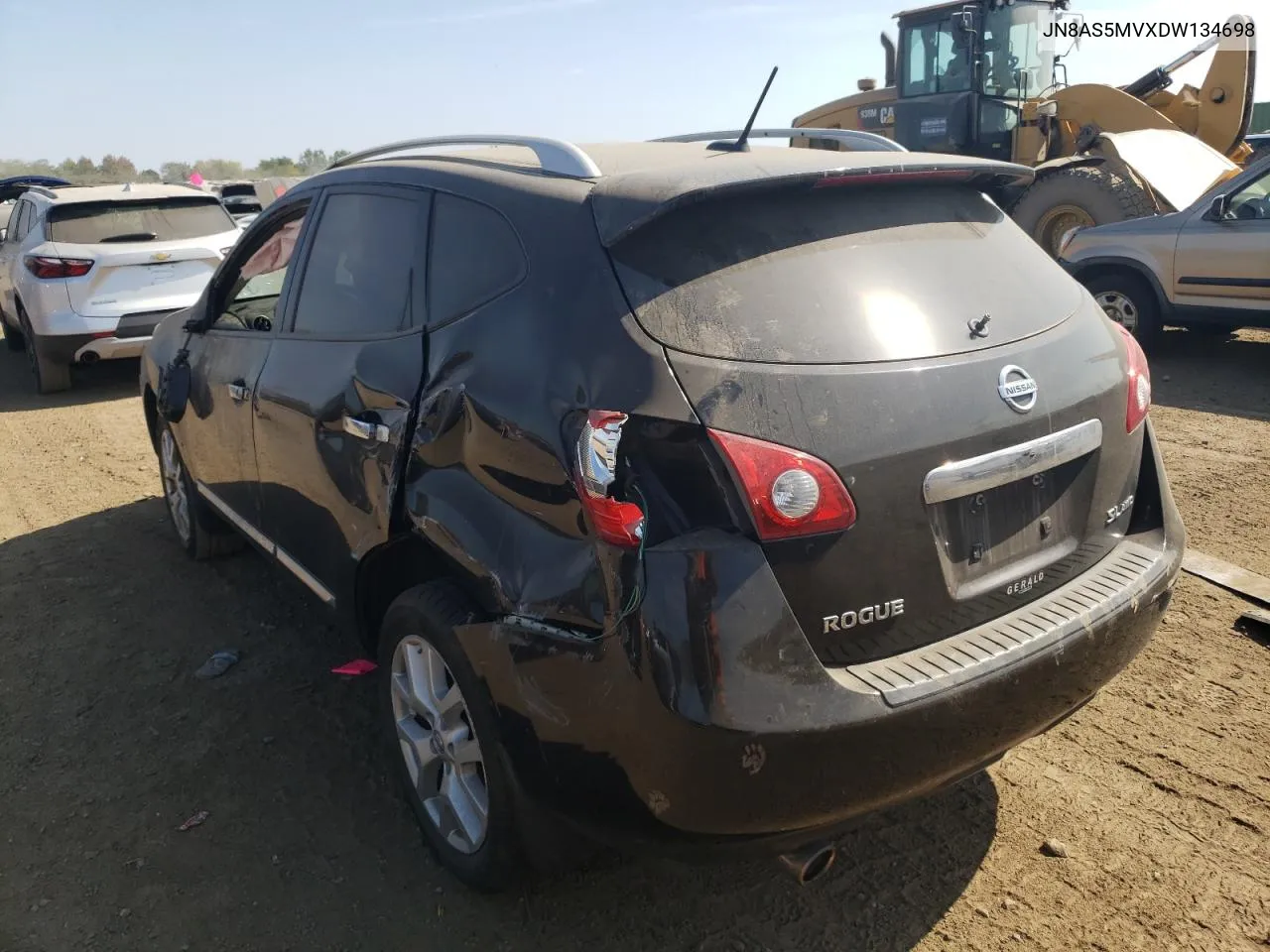 JN8AS5MVXDW134698 2013 Nissan Rogue S