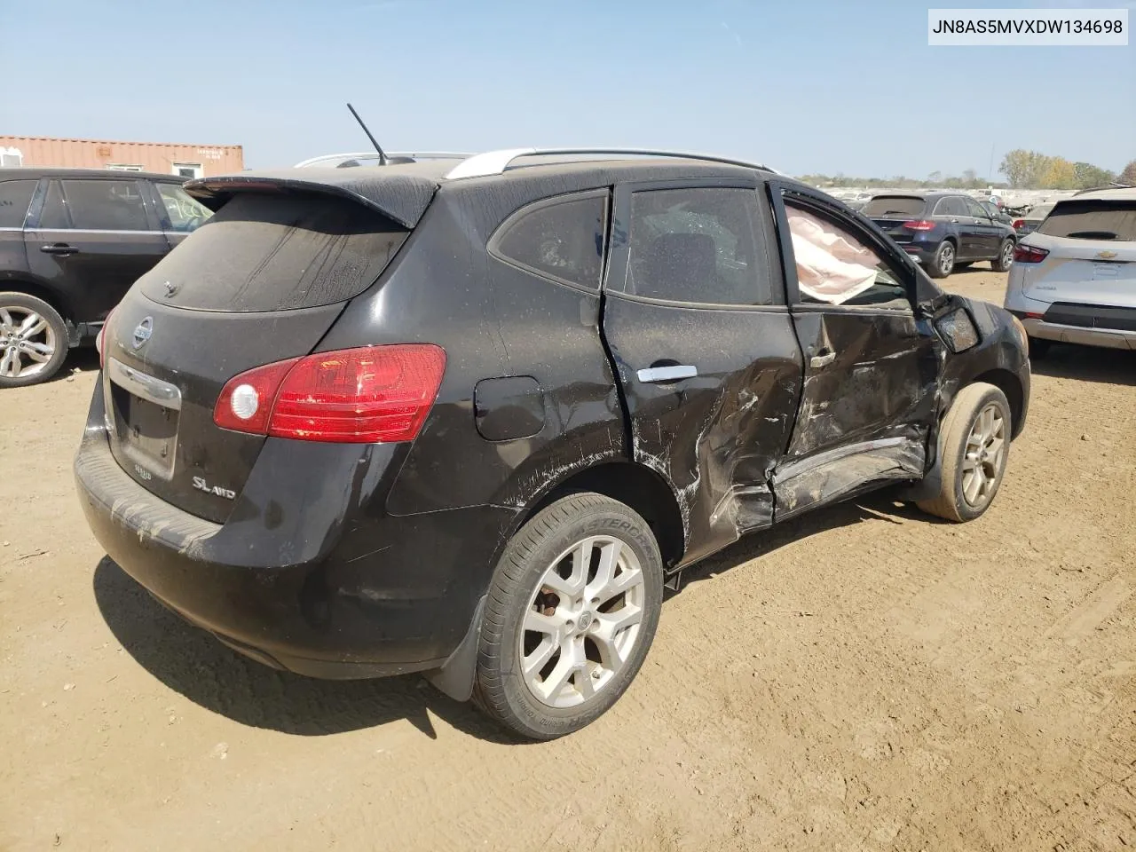 2013 Nissan Rogue S VIN: JN8AS5MVXDW134698 Lot: 71851794