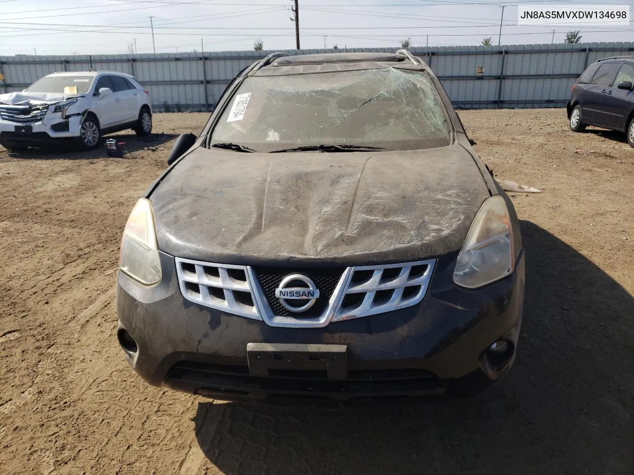 JN8AS5MVXDW134698 2013 Nissan Rogue S