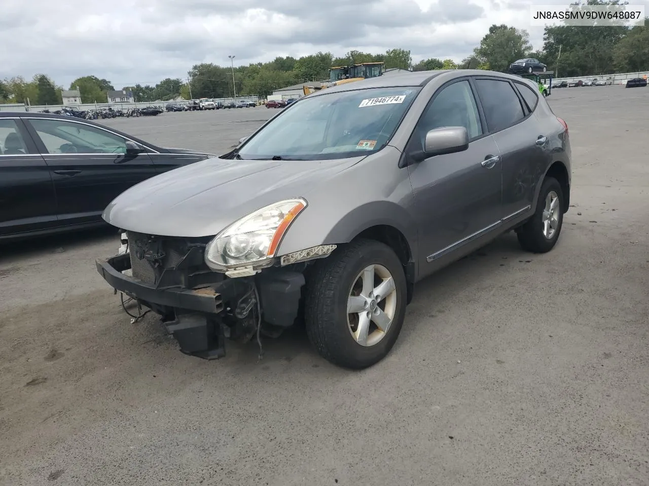 2013 Nissan Rogue S VIN: JN8AS5MV9DW648087 Lot: 71946774