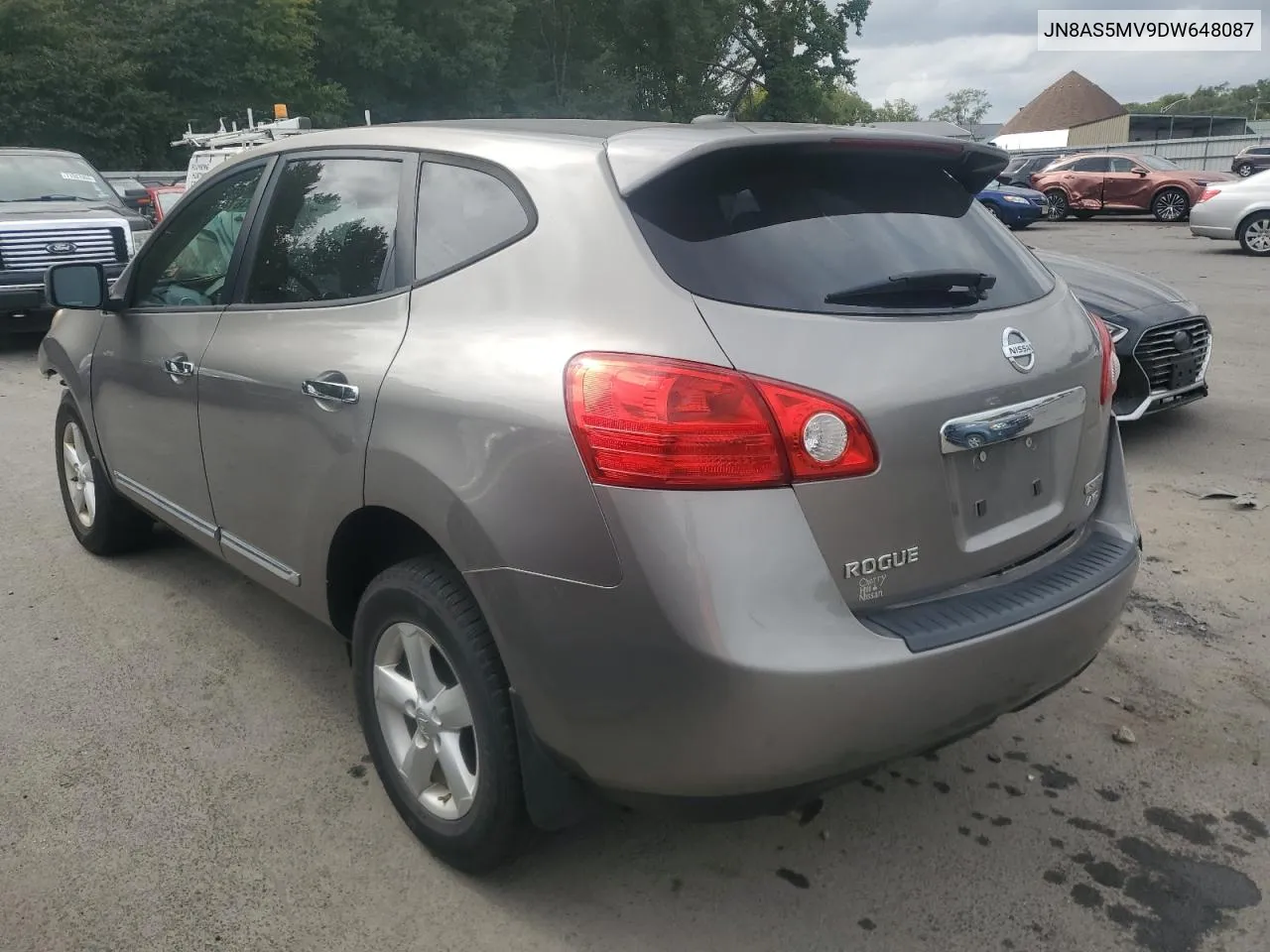 2013 Nissan Rogue S VIN: JN8AS5MV9DW648087 Lot: 71946774