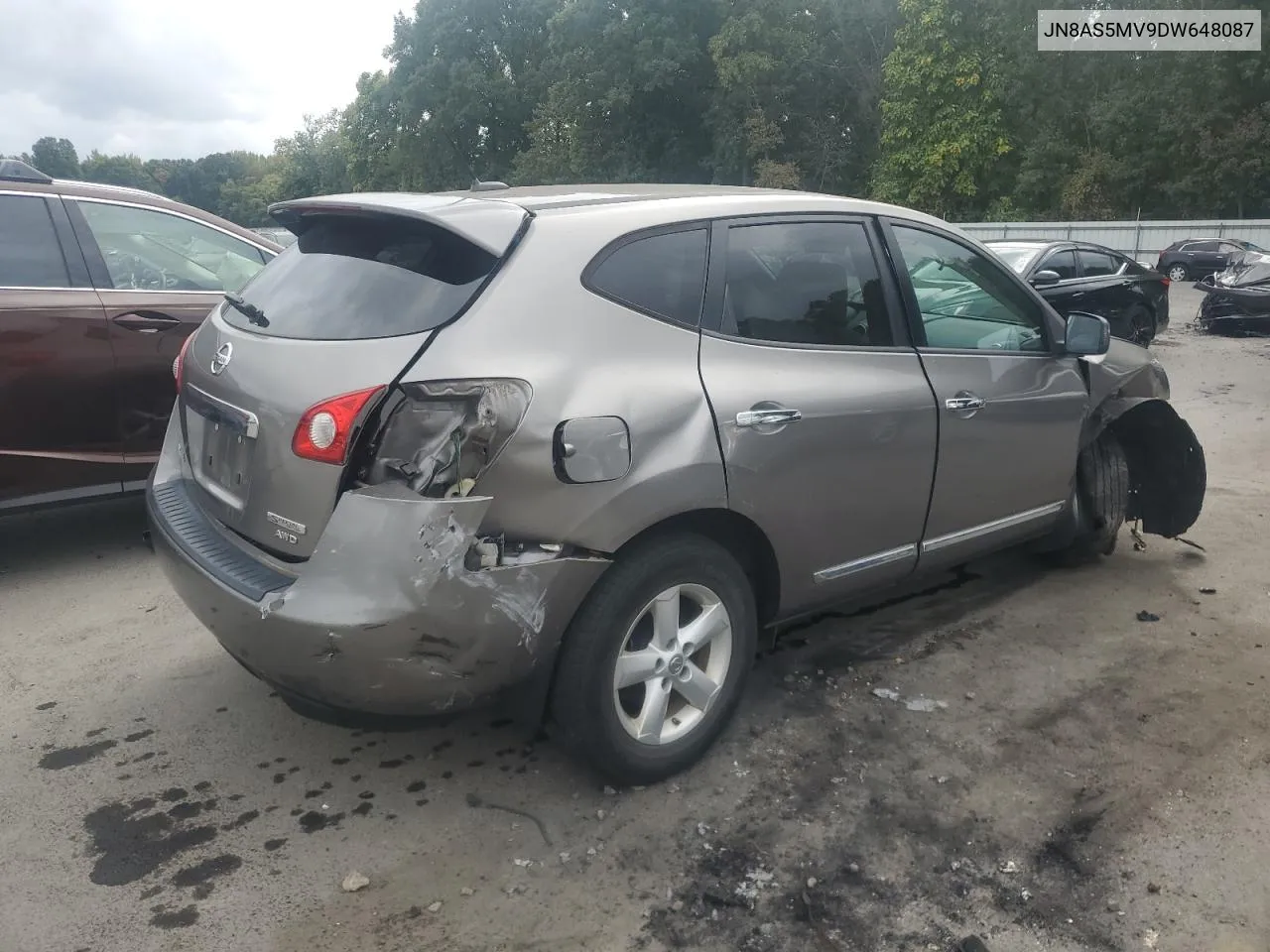 2013 Nissan Rogue S VIN: JN8AS5MV9DW648087 Lot: 71946774