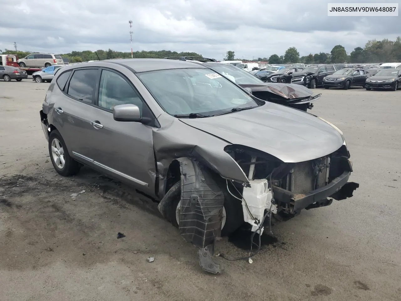 2013 Nissan Rogue S VIN: JN8AS5MV9DW648087 Lot: 71946774