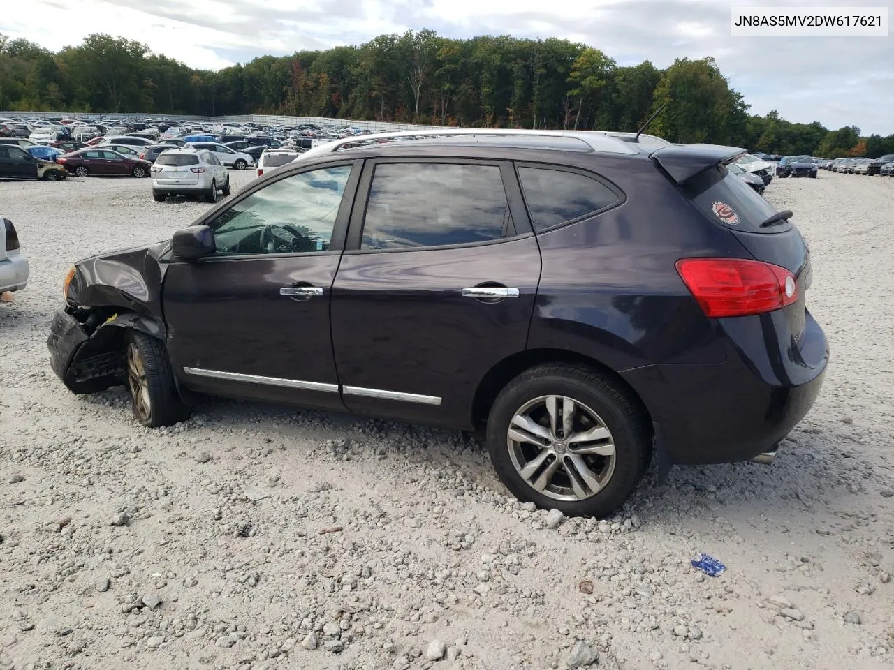 2013 Nissan Rogue S VIN: JN8AS5MV2DW617621 Lot: 72277784