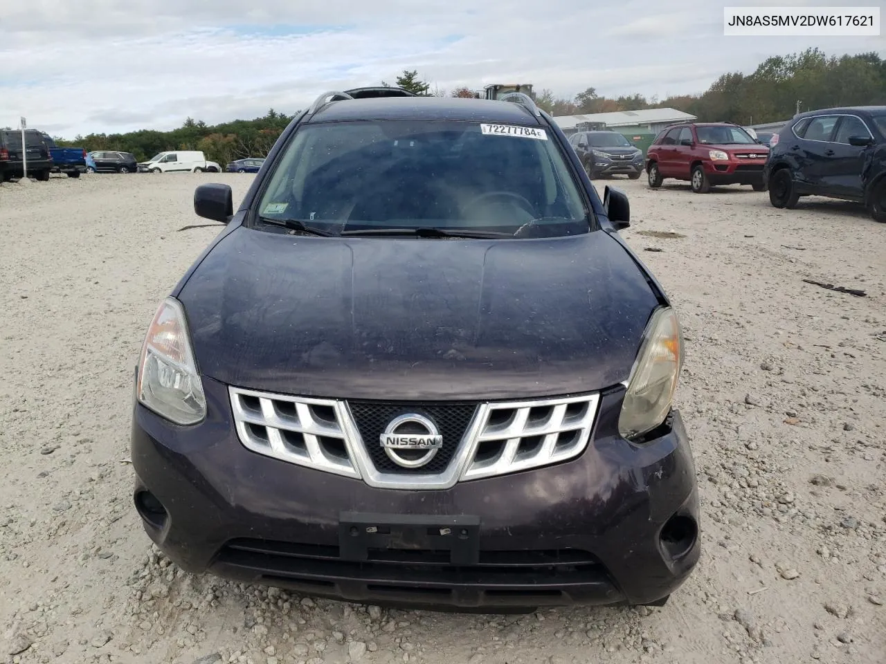 2013 Nissan Rogue S VIN: JN8AS5MV2DW617621 Lot: 72277784