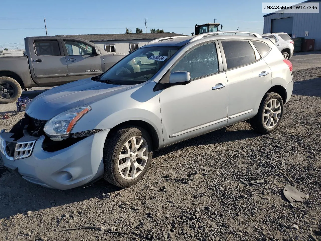 2013 Nissan Rogue S VIN: JN8AS5MV4DW147396 Lot: 72458184