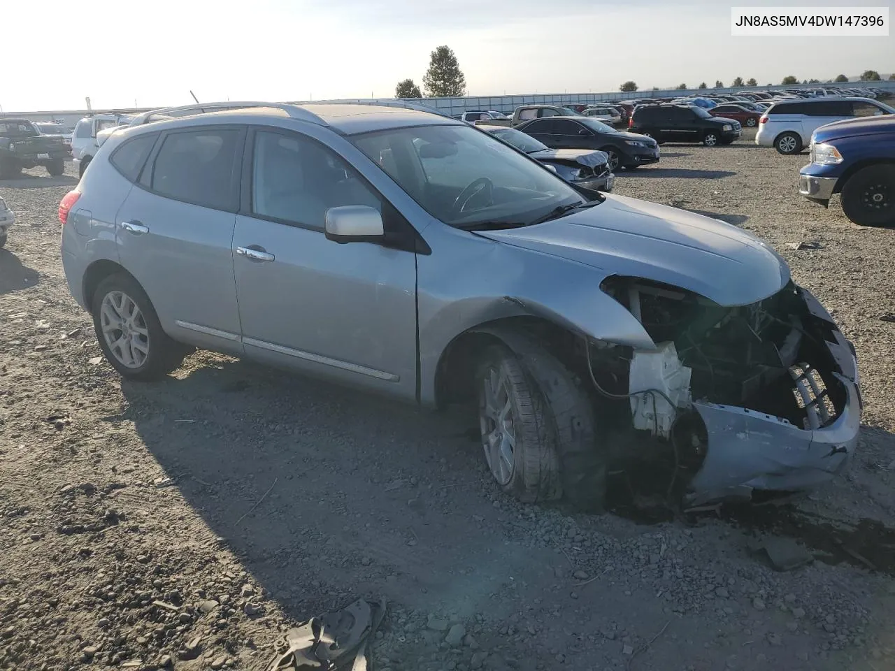 2013 Nissan Rogue S VIN: JN8AS5MV4DW147396 Lot: 72458184