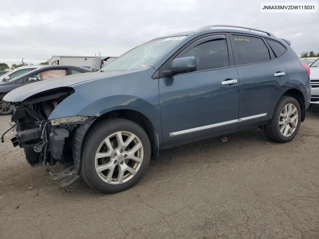 2013 Nissan Rogue S VIN: JN8AS5MV2DW115031 Lot: 72468344