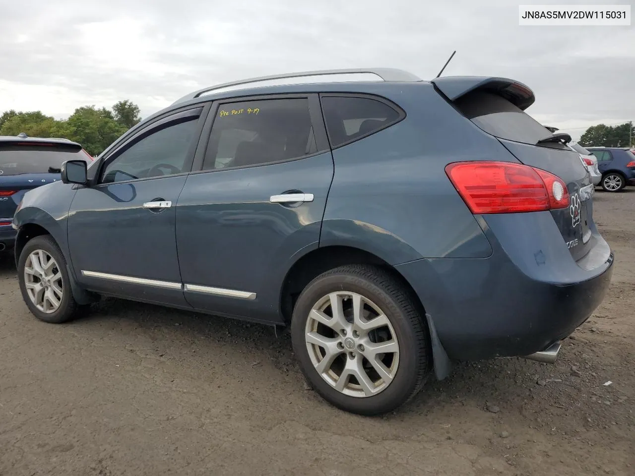 2013 Nissan Rogue S VIN: JN8AS5MV2DW115031 Lot: 72468344